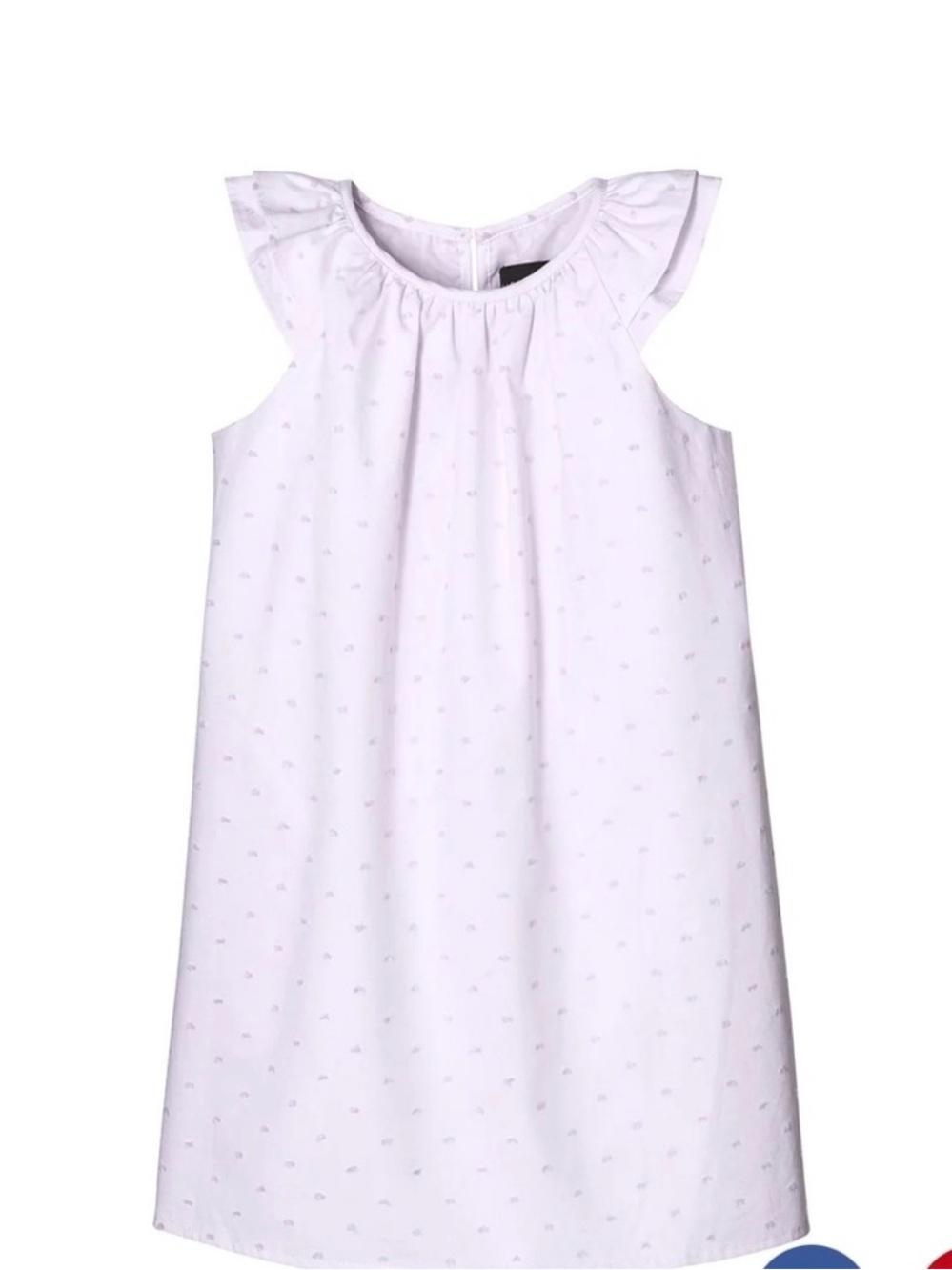 Victoria Beckham for Target lavender Ruffle Sleeve dress